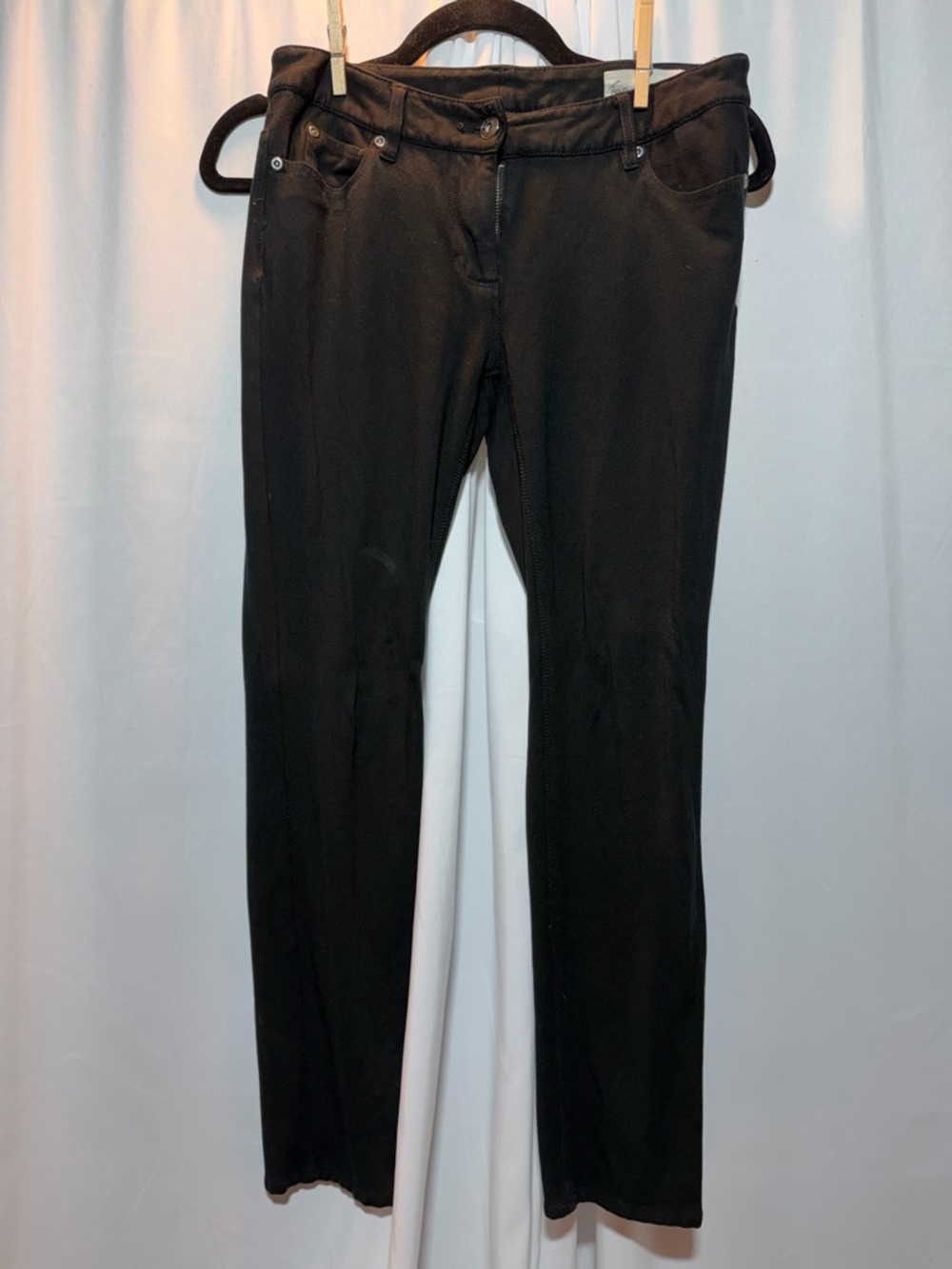 Two by Vince Camuto Black Straight Leg Jeans